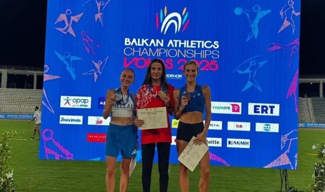 Karslı milli atlet Bahar Yıldırım, Yunanistan’ın Volos kentinde düzenlenen Büyükler