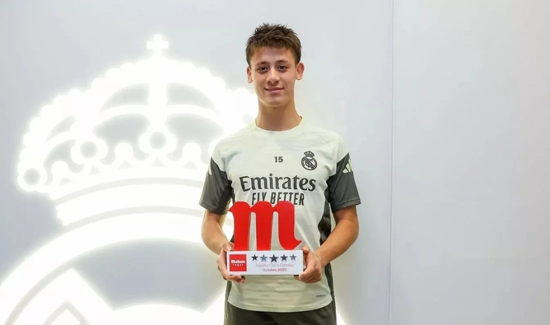 Real Madrid, ekim ayının en iyi oyuncusu olarak milli futbolcu