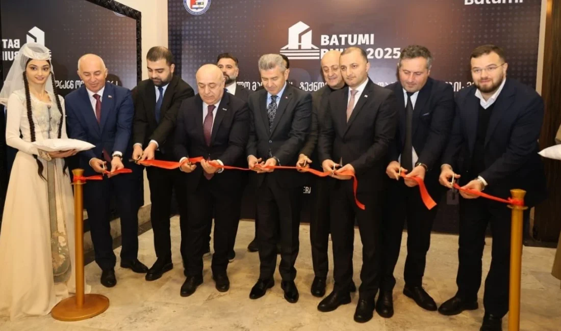 Batum’da “Batumi Build 2025” fuarı kapılarını açtı Gürcistan’ın Batum kentinde düzenlenen 14. Uluslararası Yapı Malzemeleri ve Gayrimenkul