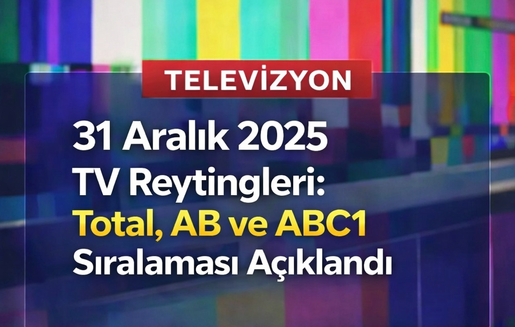 31 Aralık 2025 yılbaşı gecesinin reyting tablosu belli oldu. TV8’de