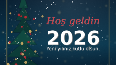 2026’ya girerken Gazete Pazar, tüm okurlarının yeni yılını kutluyor. Yeni