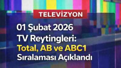 01 Şubat 2026 Pazar günü reyting listelerinde zirve yine “Teşkilat”ın