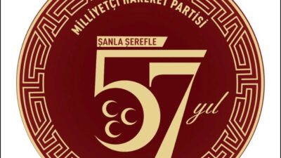Milliyetçi Hareket Partisi, kuruluşunun 57. yılı dolayısıyla özel bir logo