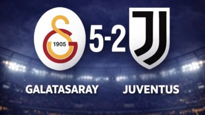 Galatasaray’dan 5-2’lik avantaj Galatasaray, UEFA Şampiyonlar Ligi Play-Off turu ilk maçında sahasında Juventus’u