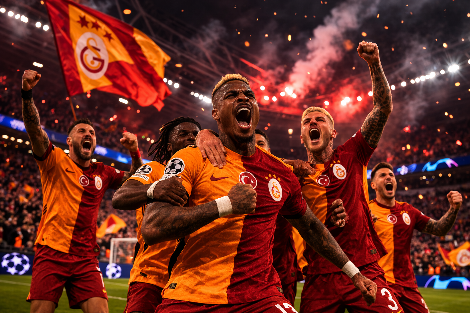 UEFA Şampiyonlar Ligi son 16 turu ilk maçında Galatasaray, sahasında