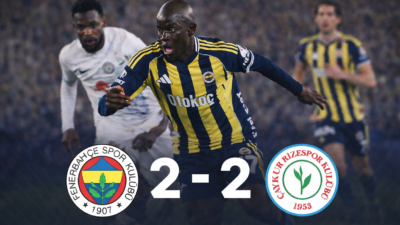 Süper Lig’de kritik haftada sahasında Çaykur Rizespor’u ağırlayan Fenerbahçe, son