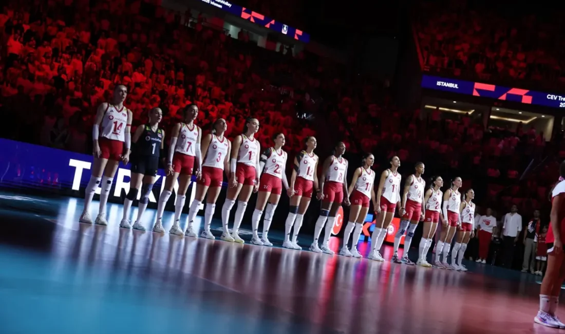 A Milli Kadın Voleybol Takımı, Avrupa Şampiyonası yarı finalinde Sırbistan’ı