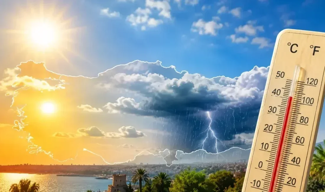 Meteoroloji, hava sıcaklıklarının mevsim normallerinin üzerinde kalacağını belirtirken bazı bölgeler