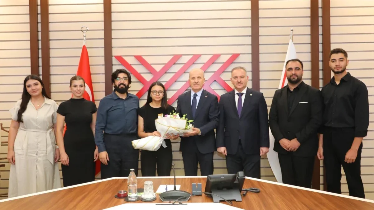 YÖK Başkanı Prof. Dr. Erol Özvar, dünya birincisi olan Harran