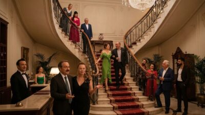 Gülse Birsel’in senaryosunu yazdığı “2 Aile Arasında” filminin afişi yayınlandı.
