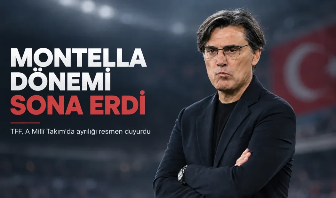 TFF, Vincenzo Montella ile yolların ayrıldığını açıkladı. A Millî Takım’da