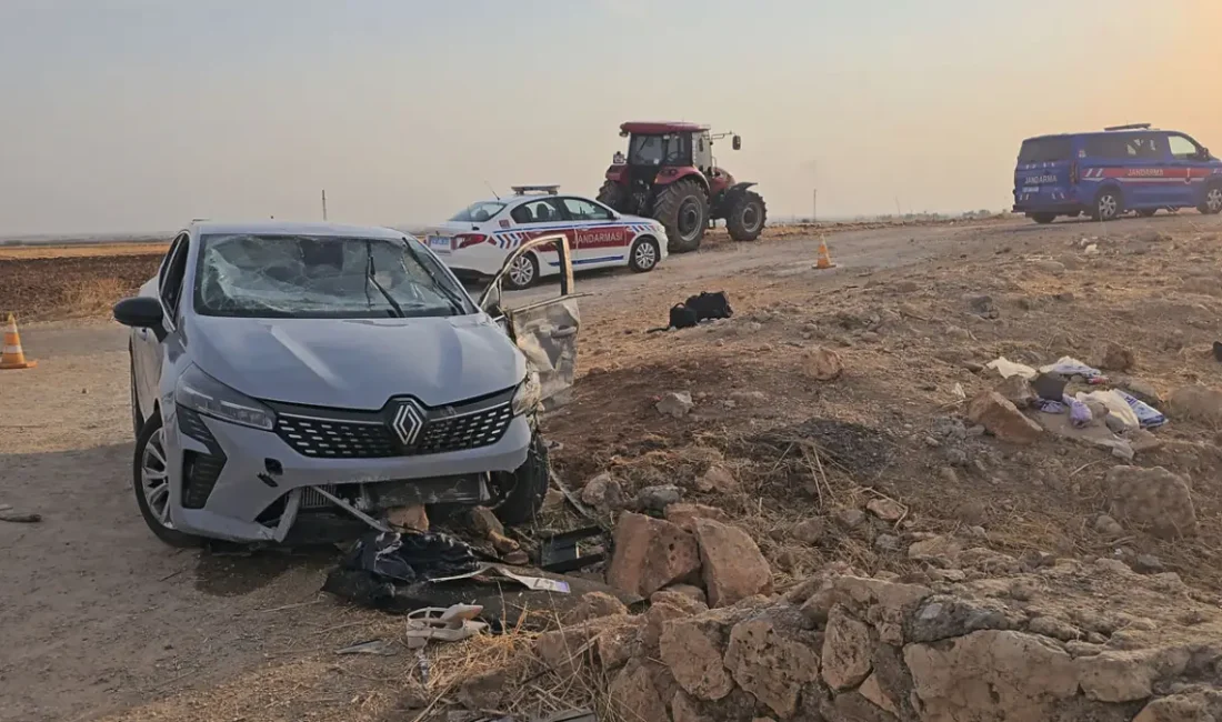 Mardin’in Nusaybin ilçesinde sulama kanalına devrilen otomobilde 4 çocuk olay