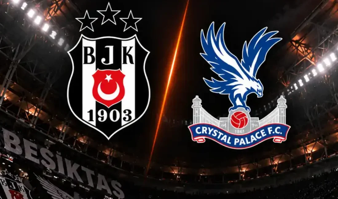 Beşiktaş ve Crystal Palace arasında oynanan UEFA Avrupa Ligi mücadelesi