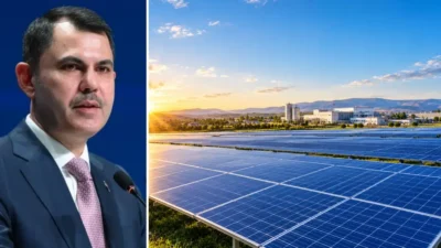 Elmadağ'daki enerji tesisinde kurulu 7 bin 584 güneş paneli sayesinde,