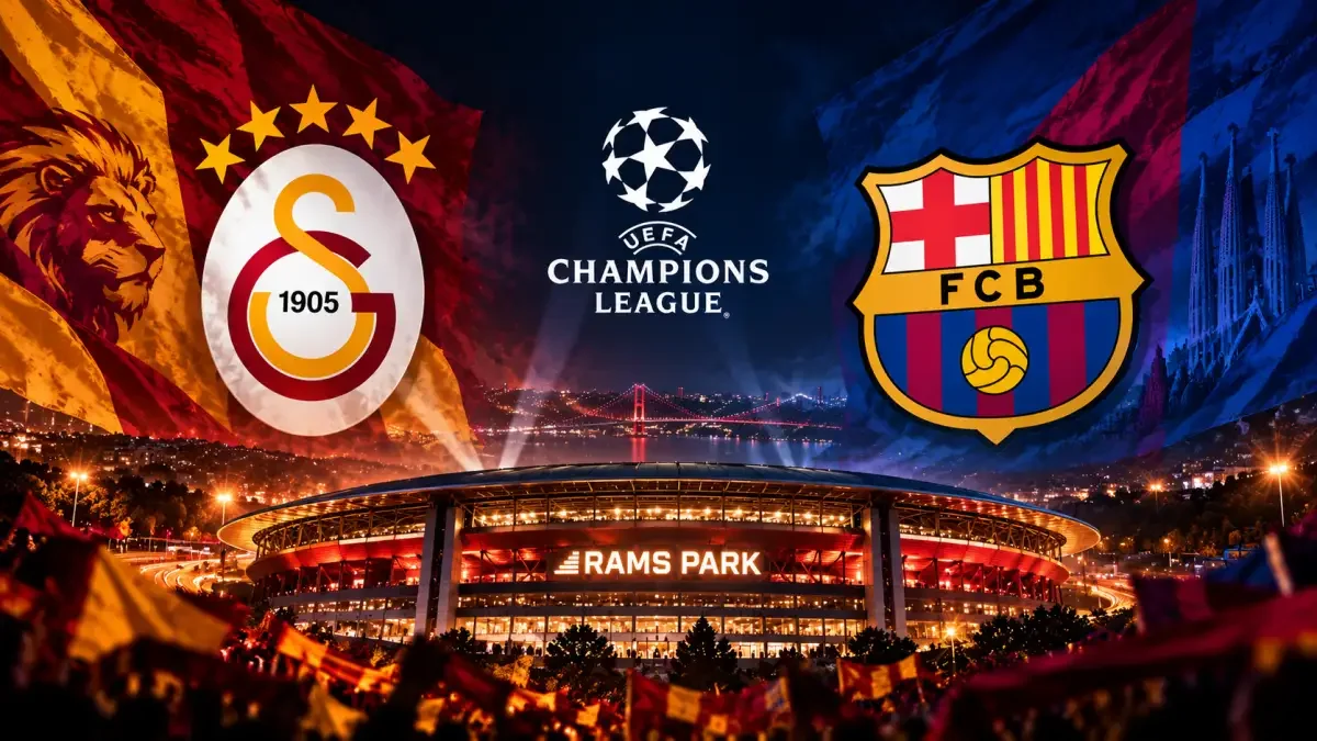 Galatasaray, UEFA Şampiyonlar Ligi 2. hafta mücadelesinde Barcelona'yı RAMS Park'ta