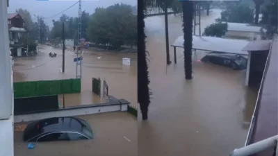 İçişleri Bakanı Mustafa Çiftçi, İstanbul'da etkili olan sel felaketinde 2