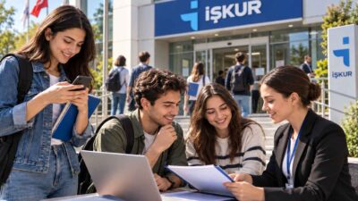 İŞKUR Gençlik Programı kapsamında üniversite öğrencilerine katılım sağladıkları her gün