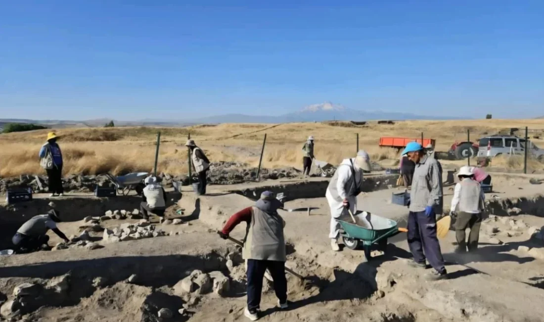 Kültepe-Kaniş kazılarında 78 yıllık tarihte bir ilk yaşandı. Helenistik Dönem'e