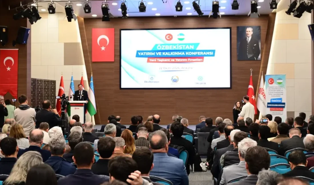 Ankara'da düzenlenen Özbekistan Yatırım ve Kalkınma Konferansı'nda iki ülke arasındaki