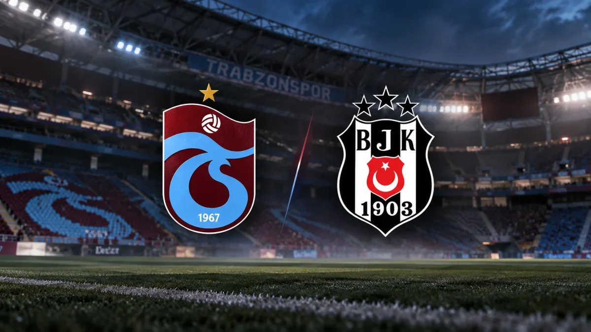 Trabzonspor, Papara Park'ta ağırladığı Beşiktaş'ı 2-0 mağlup ederek puanını 16'ya