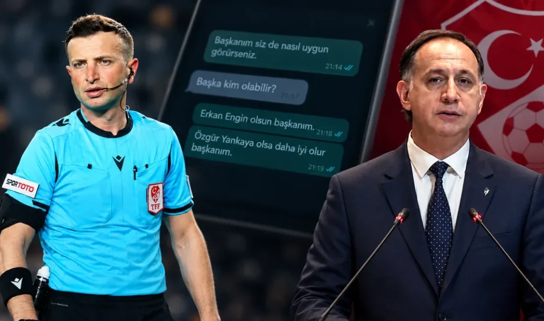 MHK soruşturmasında hakem Yasin Kol ve Ferhat Gündoğdu arasında geçen