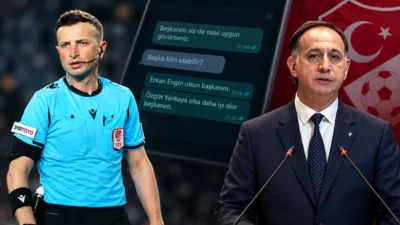 MHK soruşturmasında hakem Yasin Kol ve Ferhat Gündoğdu arasında geçen