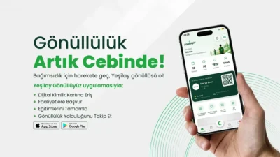 Yeşilay, gönüllülük süreçlerini dijitalleştiren Yeşilay Gönüllüyüz uygulamasını hayata geçirdi.