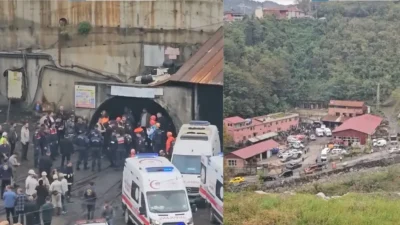Zonguldak Gelik'teki bir maden ocağında meydana gelen grizu patlamasında 3
